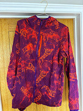 Rapha X Braindead Packable Lightweight Full Zip Ripstop Jacket Purple M