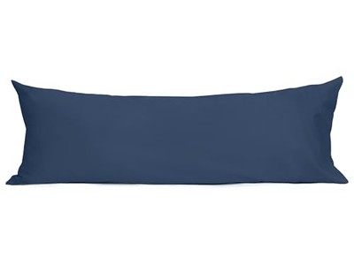  Body Pillowcase 100% Cotton Long Pillow Cover/Case Body (21''x54'') Crown Blue
