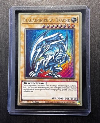 Yu-Gi-Oh! Blauäugiger W. Drache Maximum Gold Rare MAGO Near Mint 1st
