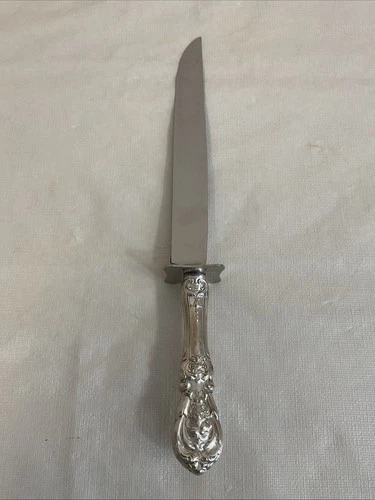 Reed & Barton Francis 1 Carving Knife - No Mono -Sterling Handle (1)