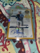 2025 Panini Prospect Edition Baseball Drew Beam Auto Gold /10