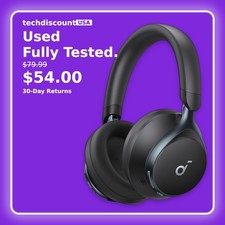 Soundcore Space One Headphones A3035 Black Adaptive Noise Cancellation