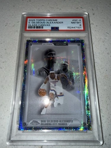 2025 Topps Chrome Shai Gilgeous-Alexander Base (RAW)