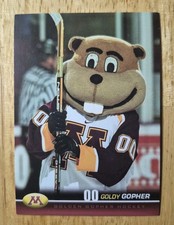 Goldy Gopher | 2001-02 Team Issue Minnesota Golden Gopher Hockey Card - Mascot