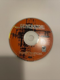 SEGA Generator Demo Disc Vol. 1 Sega Dreamcast Demo Video Clips Bundle