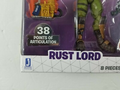 Fortnite Figura Legendary Series Rust Lord – 15 Cm, 36 Punti Di Articolazione, Con Equipaggiamento, Licenza Ufficiale