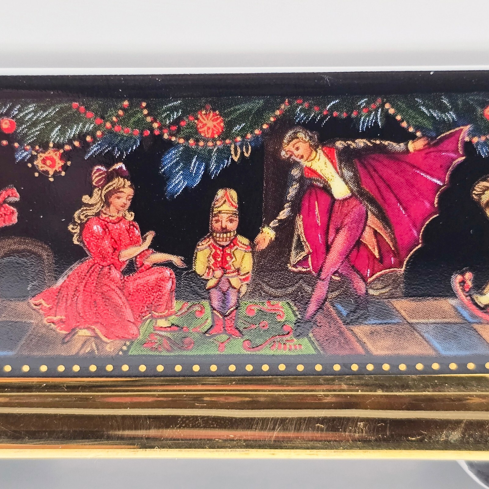 Ardleigh Elliott & Sons Nutcracker Porcelain Music Box 1991 Russian Ballet