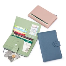 RFID Blocking Passport Case Man Women Passport Case Multi-card Slot Passport Bag