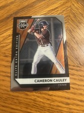Cameron Cauley - 2021 Panini Elite Extra Edition #73 Optic Holo Texas RANGERS
