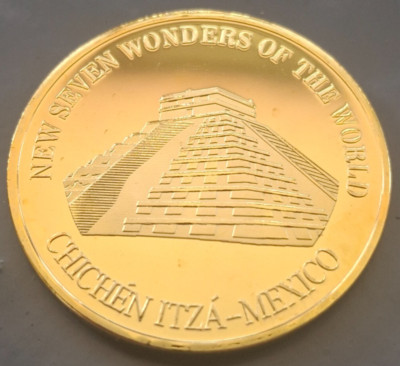 Chichen Itza Mexiko Gedenkmünze Medaille
