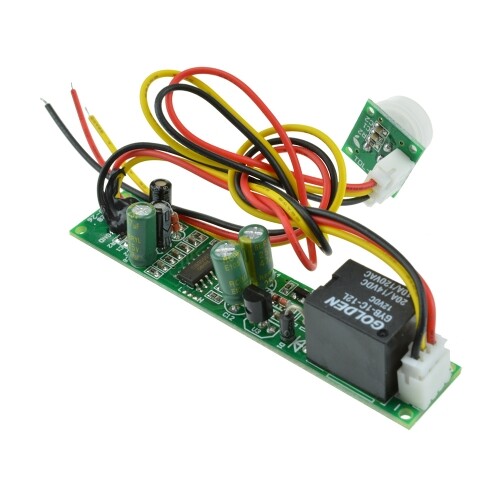 DC 12V 5A IR Pyroelectric Infrared PIR Motion Sensor Detector Module - Picture 1 of 7