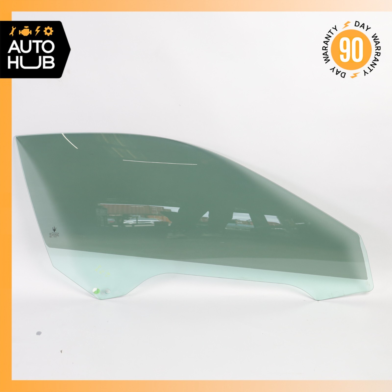 08-19 Maserati GranTurismo M145 Door Window Glass Front Right Side 68363200 OEM