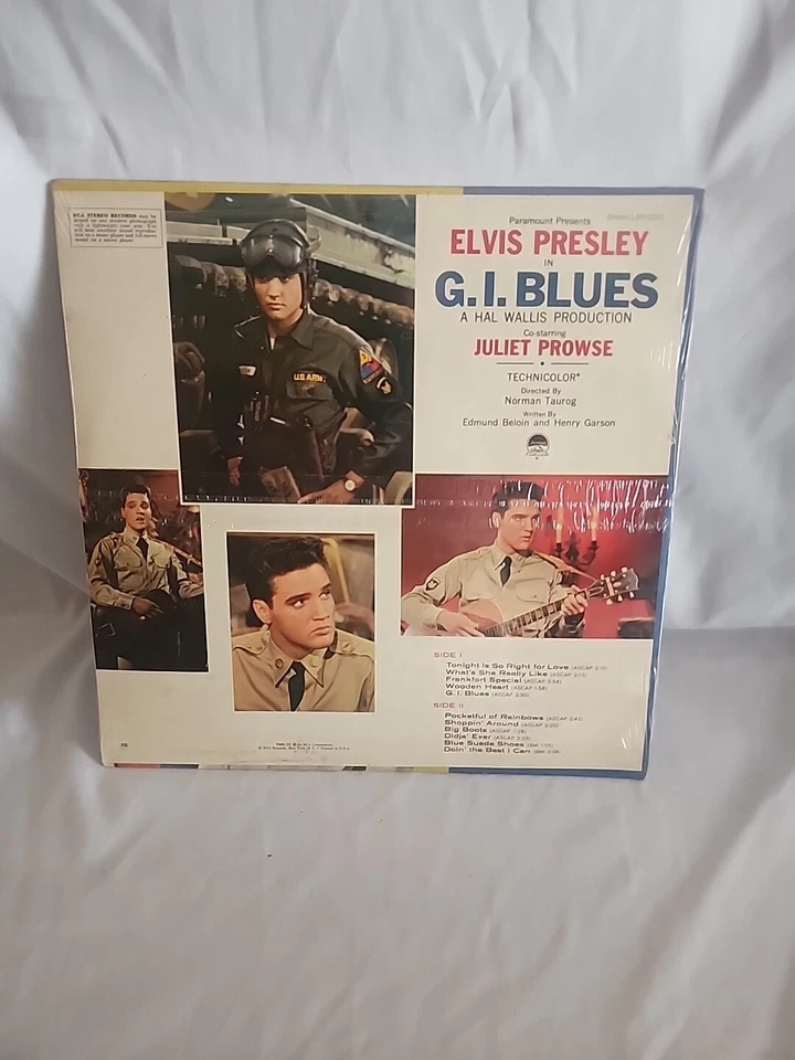 elvis presley gi blues vinyl - Image 2 of 3