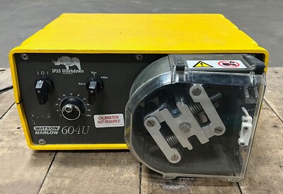 Watson Marlow 604U/R IP55 Auto CTL Peristaltic Pump 165rpm