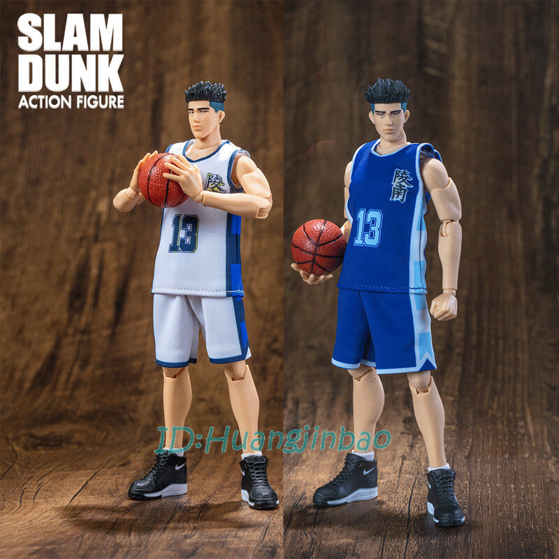 Slam Dunk Ryonan Kicchou Fukuda Action Figure Model 1/10 Scale