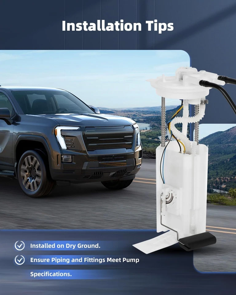 Fuel Pump Module Assembly For Ford Mustang 4.0L 4.6L 2006 2007 2008 2009 E2469M Foto 4 de 4