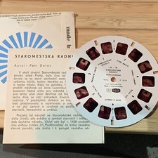 Very Rare Meopta reel View Master 06-18 Starmestska Radnice 1C
