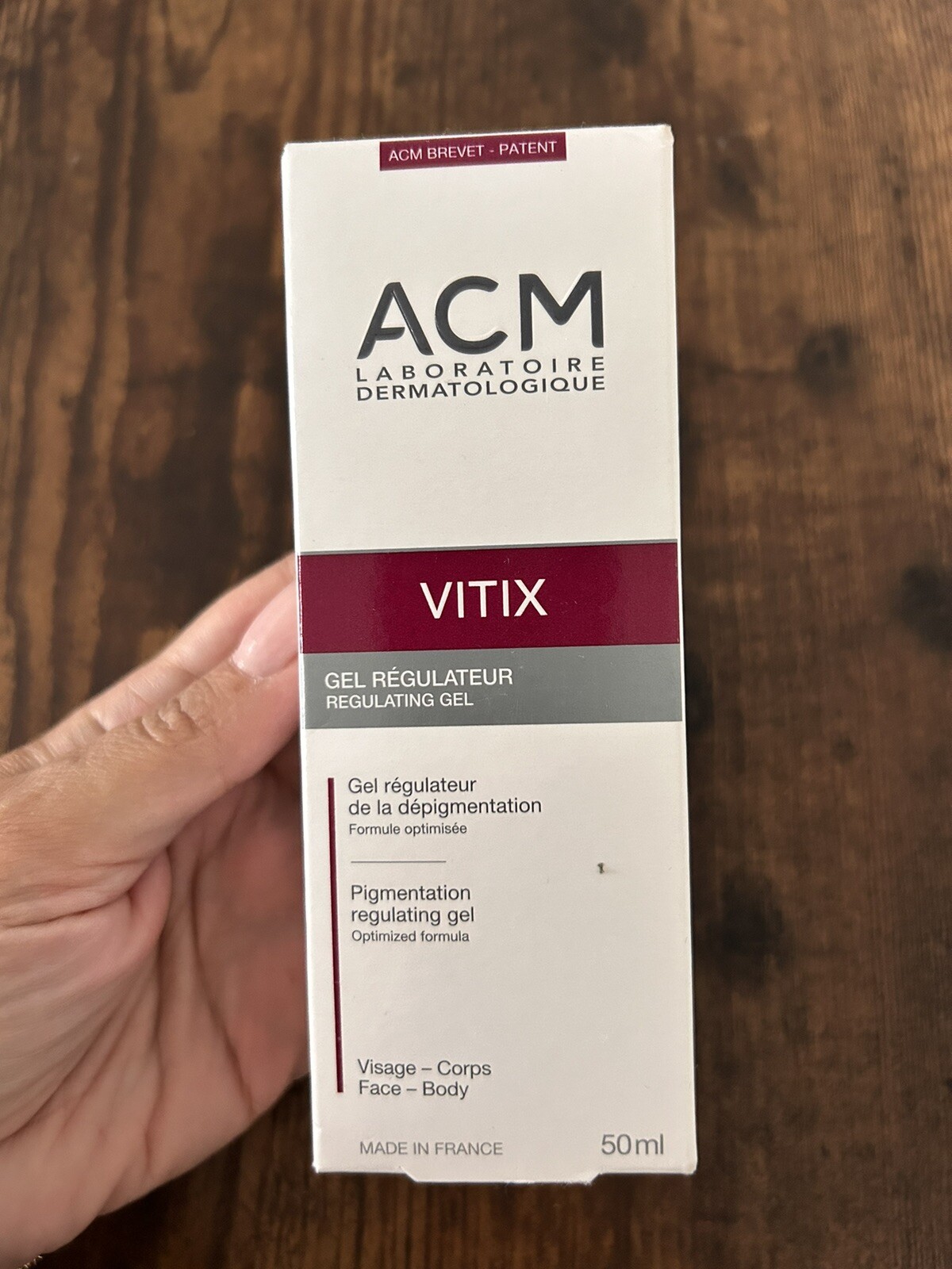 ACM Laboratoire Dermatologique Vitix Pigmentierungsregulierendes Gel
