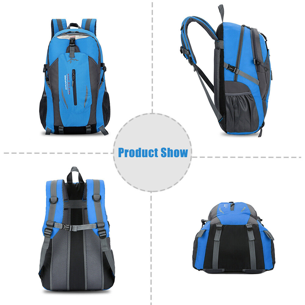 36L Nylon Travel Backpack Waterproof Outdoor Rucksack Men Camping Hiking Bag  US | eBay