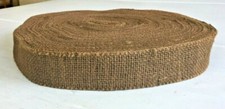 GENUINO WW2 EJÉRCITO DE EE. UU. ROLLO DE 100 YARDAS MARRÓN OSCURO 2" ARPILLERA PARA REDES DE CAMUFLAJE