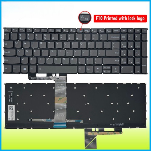 Laptop Keyboard with Backlit for Lenovo Yoga 7 Flex 5 Ideapad 5-15ARE05 - Picture 4 of 7