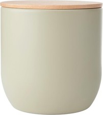 KitchenCraft Idilica Kitchen Canister with Airtight Lid, Round Storage Canister