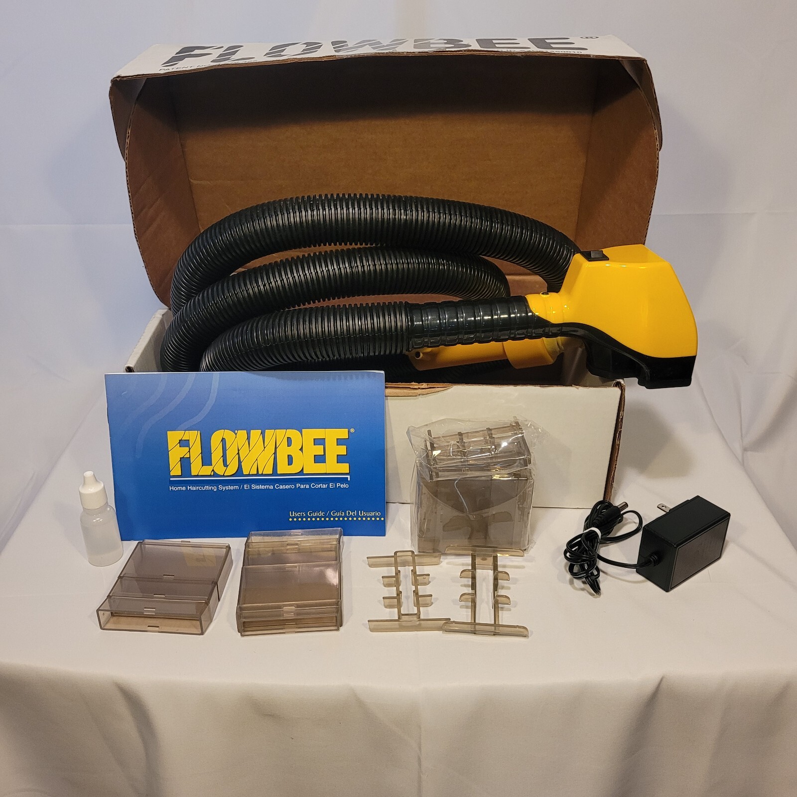 Flowbee Haircutting System With Extra Attachments 735162637008 eBay