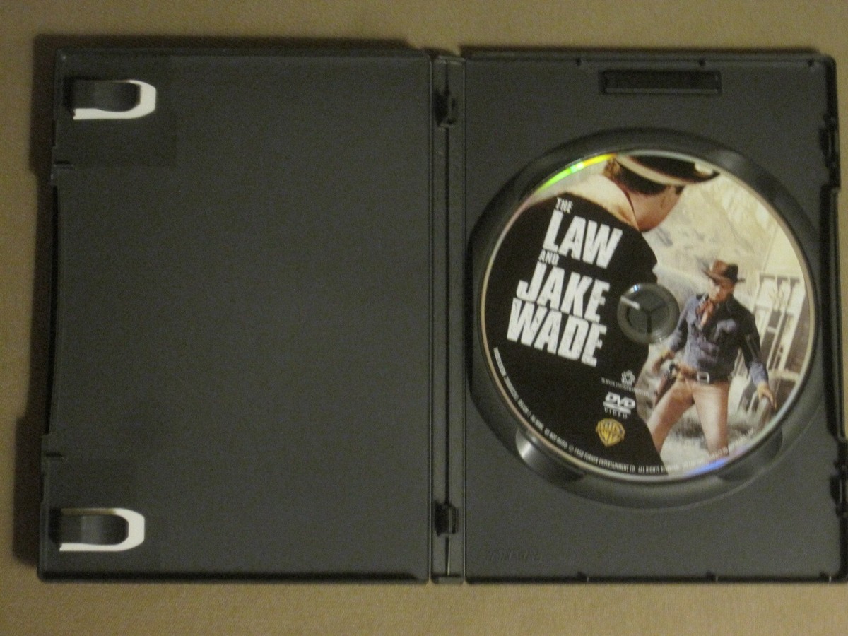 THE LAW AND JAKE WADE (1958) DVD JOHN STURGES ROBERT TAYLOR