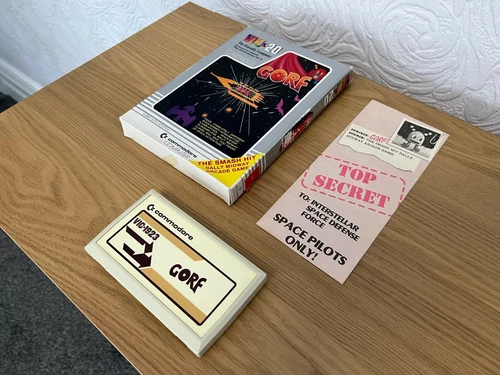 VIC-20 Gorf Vintage 1981 Cartridge - Boxed & Working -👽👾Retro Gift Idea👾👽