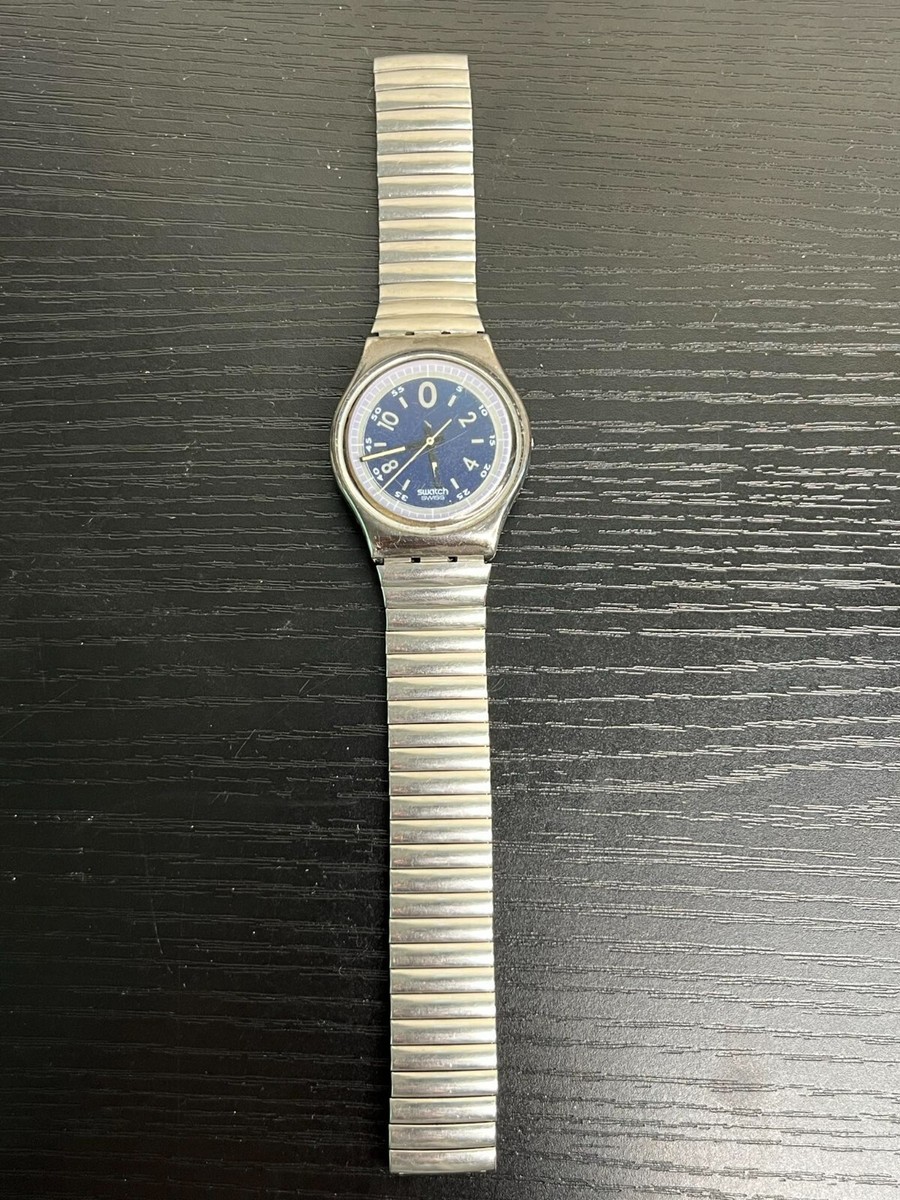 Swatch 90s watch stretch expansion band for parts or restore | eBay