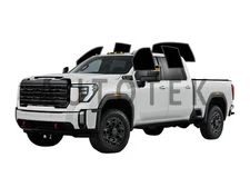 PreCut Window Film Any Tint Shade For GMC Sierra 2500 Crew Cab 2020-2025 Glass