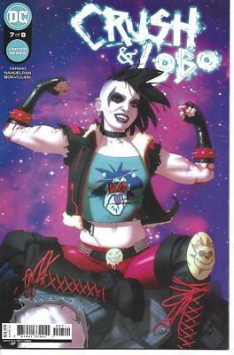 CRUSH AND LOBO #7 JOELLE JONAS COVER A DC COMICS 2022 NEW UNREAD BAGGED BOARDED