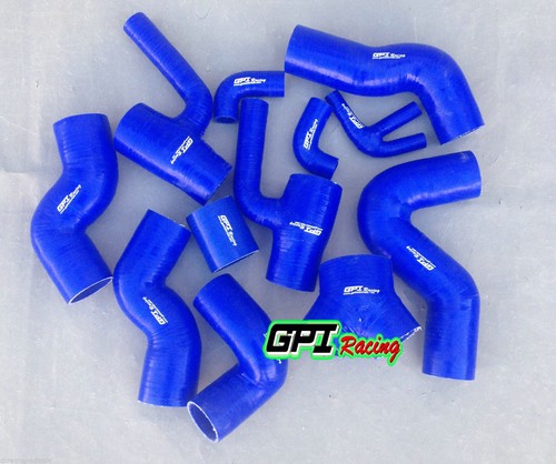 TUBO BOOST INTERCOOLER SILICONE PER AUDI S4/A6 B5 2.7L BI-TURBO 1997-2001 1998 - Foto 2 di 4