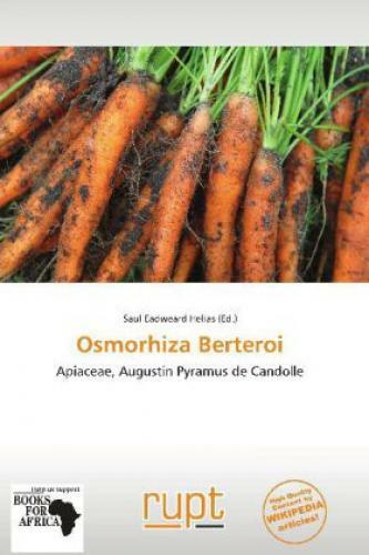 Osmorhiza Berteroi Apiaceae, Augustin Pyramus De Candolle 1808