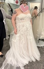 Davids Bridal Wedding Gown SZ 24