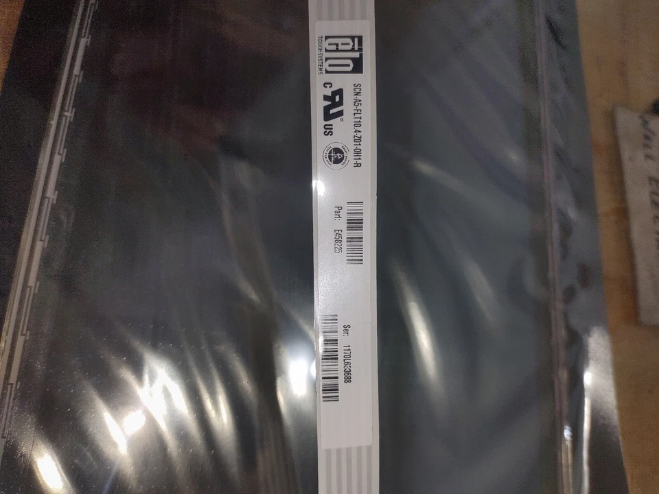 Pantalla táctil ELO SCN-A5-FLT10.4-Z01-0H1-R E458225 =Usada= 362740-6816 TF108 Foto 3 de 4