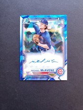 2021 Bowman Sapphire Edition Chrome Prospects Michael McAvene #BSPA-MMC Auto