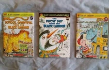 The Black Lagoon Book Series, Lot Of 3; VG Condition 