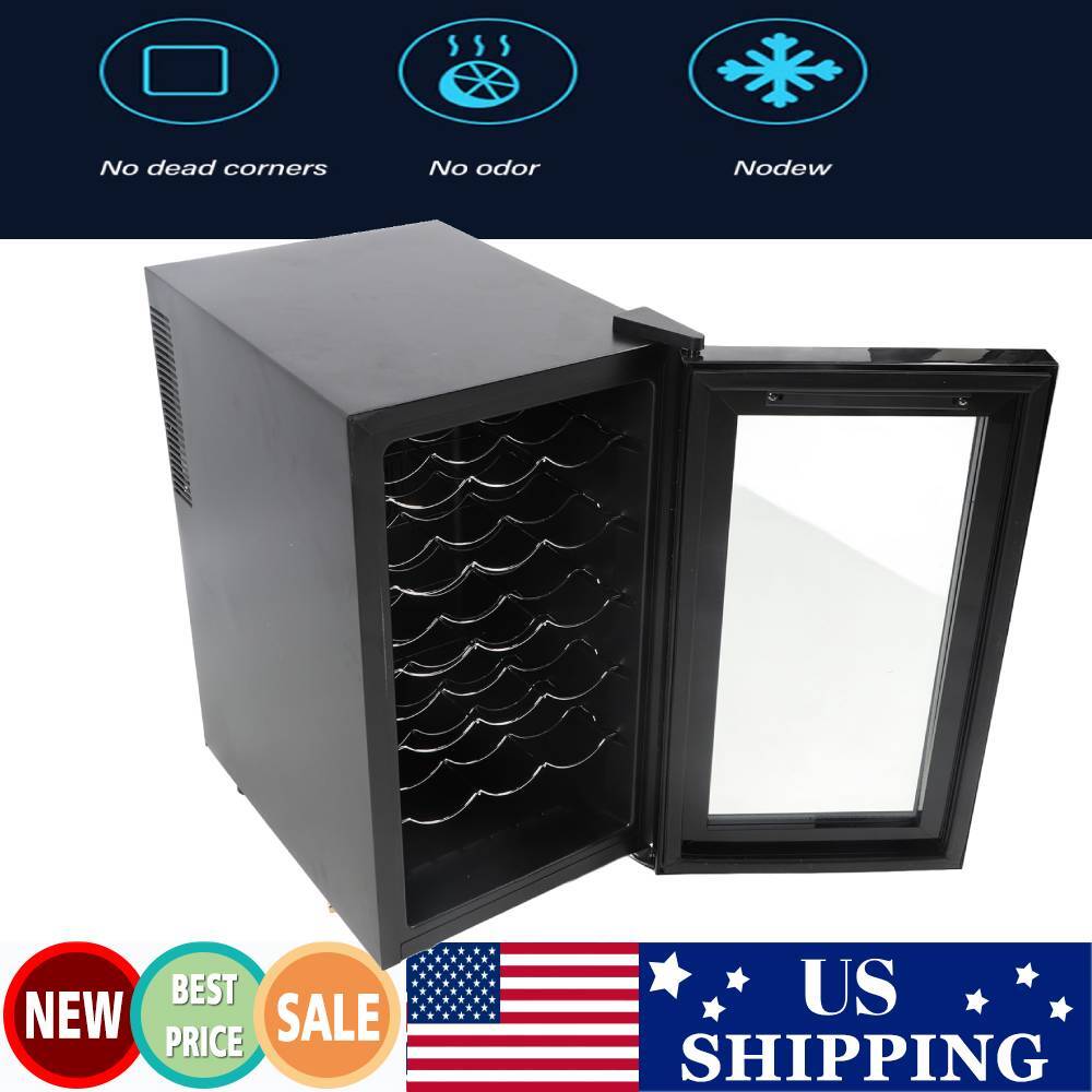 Schmecke Wine Fridge Freestanding Wine Refrigerator 18 Bottle Wine Cooler eBay