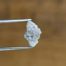 2.56ct Snow White Rough Uncut Natural Diamond for Girlfriend Ring