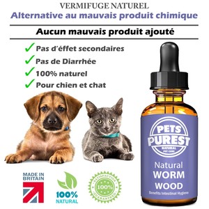 Détails Sur Vermifuge Anti Parasite 100 Naturel Pour Chien Et Chat Tout Types De Vers 2019