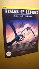 MODULE - ADVENT OF DARKNESS NM/MT 9.8 DUNGEONS DRAGONS - REALMS OF ARKONUS