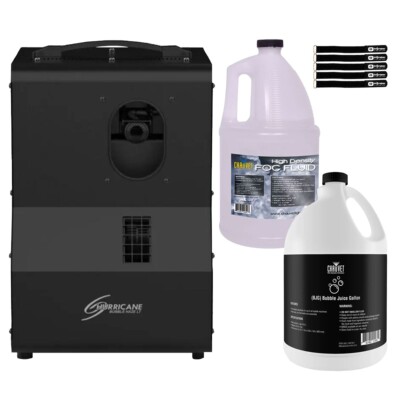 Chauvet DJ Hurricane Bubble Haze LT Haze & Bubble Machine with Fluid