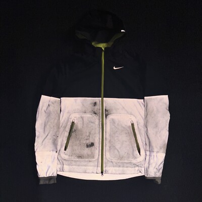 Nike Jacket Size Small Shield Flash Hooded Reflective Running