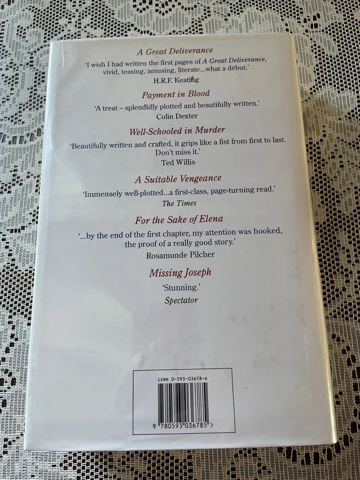 Signed First Edition, Playing For The Ashes by Elizabeth George, 1994 - Image 4 of 4