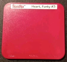 HEART, FUNKY #3 - Sizzix Sizzlits & Thin Cuts Die Cuts