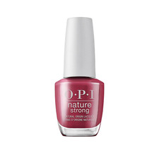 OPI Nature Strong Nail Lacquer GIVE A GARNET - New