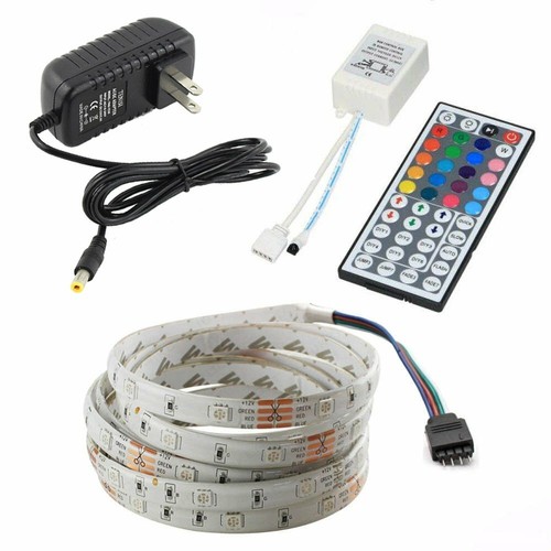 LED STRIP LIGHTS 5050 RGB COLOUR CHANGING TAPE KITCHEN LIGHTING 1M 2M 3M 5M 10M - Picture 14 of 31