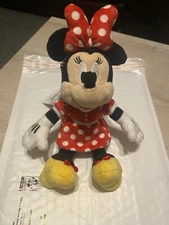 Disneyland Minnie Mouse Plush Doll Key Chain Tokyo Disney Resort Japan Parks