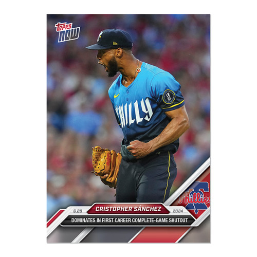 2024 Topps Now 356 Cristopher Sánchez